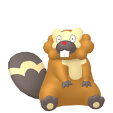 Shiny Bibarel in Legends of Arceus